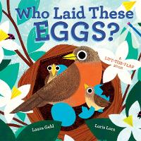 Book Cover for Who Laid These Eggs? by Laura Gehl