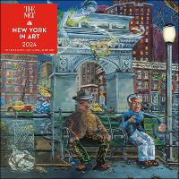 Book Cover for New York in Art 2024 Wall Calendar by The Metropolitan Museum Of Art