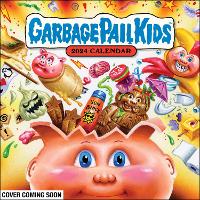 Book Cover for Garbage Pail Kids Stuck in School 2024 Wall Calendar by The Topps Company