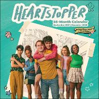 Book Cover for Heartstopper 16-Month 2024-2025 Wall Calendar with Bonus Poster and Love Notes by Netflix