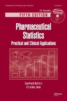 Book Cover for Pharmaceutical Statistics by Sanford Creskill, New Jersey, USA Bolton, Charles Bon