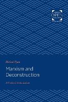 Book Cover for Marxism and Deconstruction by Michael Ryan