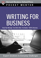 Book Cover for Writing for Business by Harvard Business School Press