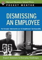 Book Cover for Dismissing an Employee by Harvard Business School Press