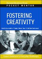 Book Cover for Fostering Creativity by Harvard Business School Press