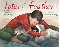 Book Cover for Lotus and Feather by Ji-li Jiang