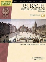 Book Cover for First Lessons in Bach by Johann Sebastian Bach