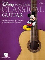 Book Cover for Disney Songs for Classical Guitar by John Hill