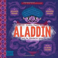 Book Cover for Aladdin and the Wonderfurful Lamp by Jennifer Adams