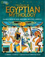Book Cover for Treasury of Egyptian Mythology by Donna Jo Napoli