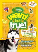 Book Cover for Weird But True Cool and Crazy Sticker Doodle Book by National Geographic Kids