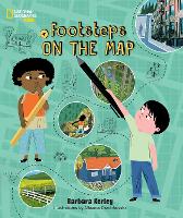 Book Cover for Footsteps on the Map by Barbara Kerley