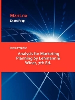 Book Cover for Exam Prep for Analysis for Marketing Planning by Lehmann & Winer, 7th Ed. by Mznlnx