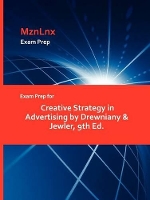 Book Cover for Exam Prep for Creative Strategy in Advertising by Drewniany & Jewler, 9th Ed. by Mznlnx