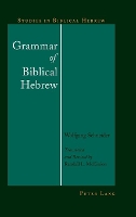 Book Cover for Grammar of Biblical Hebrew by Wolfgang Schneider