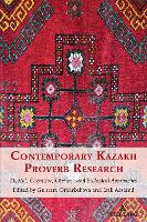 Book Cover for Contemporary Kazakh Proverb Research by Wolfgang Mieder