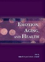 Book Cover for Emotion, Aging, and Health by Anthony D. Ong