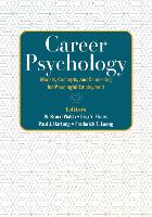 Book Cover for Career Psychology by W. Bruce Walsh