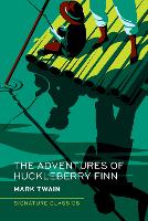 Book Cover for The Adventures of Huckleberry Finn by Mark Twain