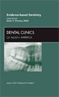 Book Cover for Evidence-based Dentistry, An Issue of Dental Clinics by Mark V. Thomas