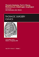 Book Cover for Thoracic Anatomy, Part II, An Issue of Thoracic Surgery Clinics by Jean (Professor, Department of Surgery, Laval University Faculty of Medicine, Head, Thoracic Surgery Division, Cen Deslauriers