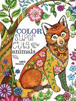 Book Cover for Color Super Cute Animals by Jane Maday