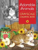 Book Cover for Adorable Animals GrayScale Coloring Book by Jane Maday