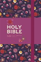 Book Cover for NIV Pocket Floral Notebook Bible by New International Version