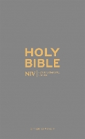 Book Cover for NIV Pocket Charcoal Soft-tone Bible with Zip by New International Version