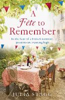 Book Cover for A Fête to Remember by Julia Stagg