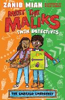 Book Cover for Meet the Maliks – Twin Detectives: The Emerald Emergency by Zanib Mian