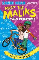 Book Cover for Meet the Maliks – Twin Detectives: Race to the Rescue by Zanib Mian