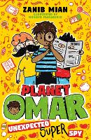 Book Cover for Planet Omar: Unexpected Super Spy Book 2 by Zanib Mian