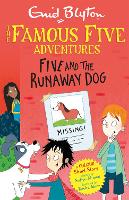 Book Cover for Famous Five Colour Short Stories: Five and the Runaway Dog by Enid Blyton, Sufiya Ahmed