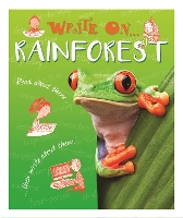 Book Cover for Write On: Rainforests by Clare Hibbert