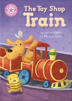 Book Cover for The Toy Shop Train by Jackie Walter