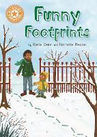 Book Cover for Reading Champion: Funny Footprints by Katie Dale