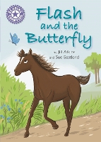 Book Cover for Flash and the Butterfly by Jill Atkins