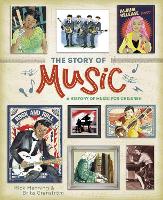 Book Cover for The Story of Music by Mick Manning