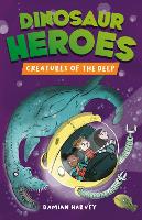 Book Cover for Dinosaur Heroes by Damian Harvey