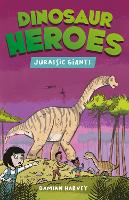 Book Cover for Dinosaur Heroes by Damian Harvey