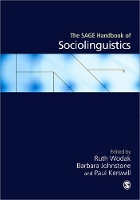 Book Cover for The SAGE Handbook of Sociolinguistics by Ruth Wodak