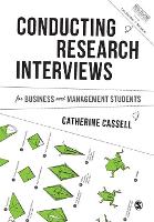 Book Cover for Conducting Research Interviews for Business and Management Students by Cathy Cassell