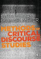 Book Cover for Methods of Critical Discourse Studies by Ruth Wodak