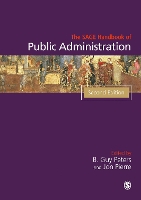 Book Cover for The SAGE Handbook of Public Administration by B. Guy Peters