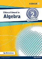 Book Cover for Edexcel Award in Algebra Level 2 Workbook by Su Nicholson