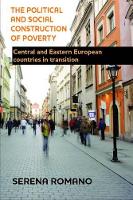 Book Cover for The Political and Social Construction of Poverty by Serena Romano