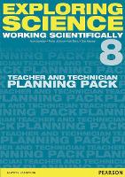 Book Cover for Exploring Science: Working Scientifically Teacher & Technician Planning Pack Year 8 by Mark Levesley, P Johnson, Susan Kearsey, Iain Brand