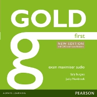 Book Cover for Gold First New Edition Exam Maximiser Class Audio CDs by Sally Burgess, Jacky Newbrook