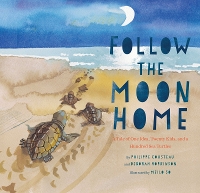 Book Cover for Follow the Moon Home by Philippe Cousteau, Deborah Hopkinson